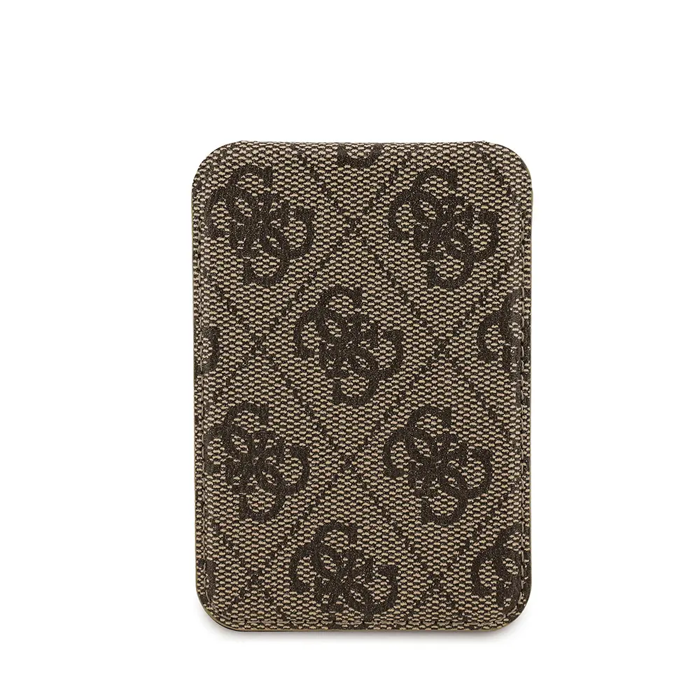 iPhone 17 Pro Max MagSafe Uyumlu Kartlıklı Kılıf - Guess 4G Metal Logo