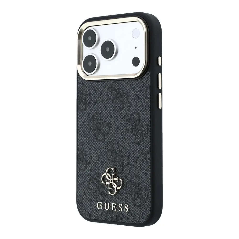 iPhone 17 Pro Max MagSafe Uyumlu Kılıf - Guess Small 4G Classic Logolu