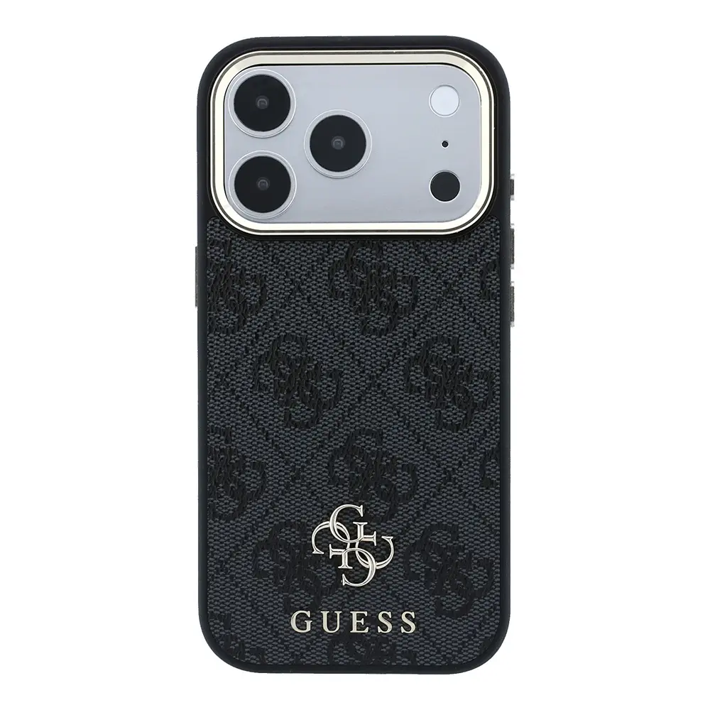 iPhone 17 Pro Max MagSafe Uyumlu Kılıf - Guess Small 4G Classic Logolu