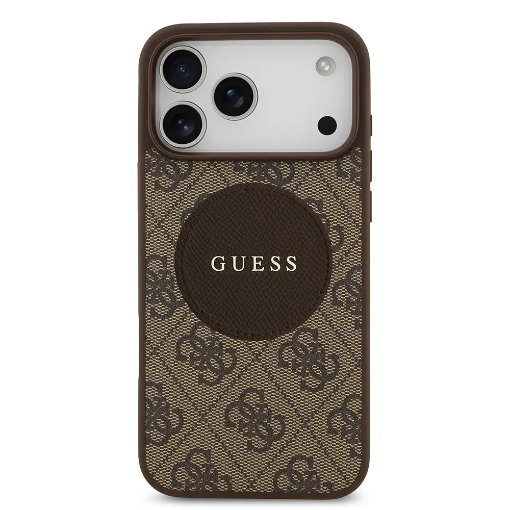 iPhone 17 Pro Max MagSafe Uyumlu Lisanslı Kılıf - Guess Circle Classic