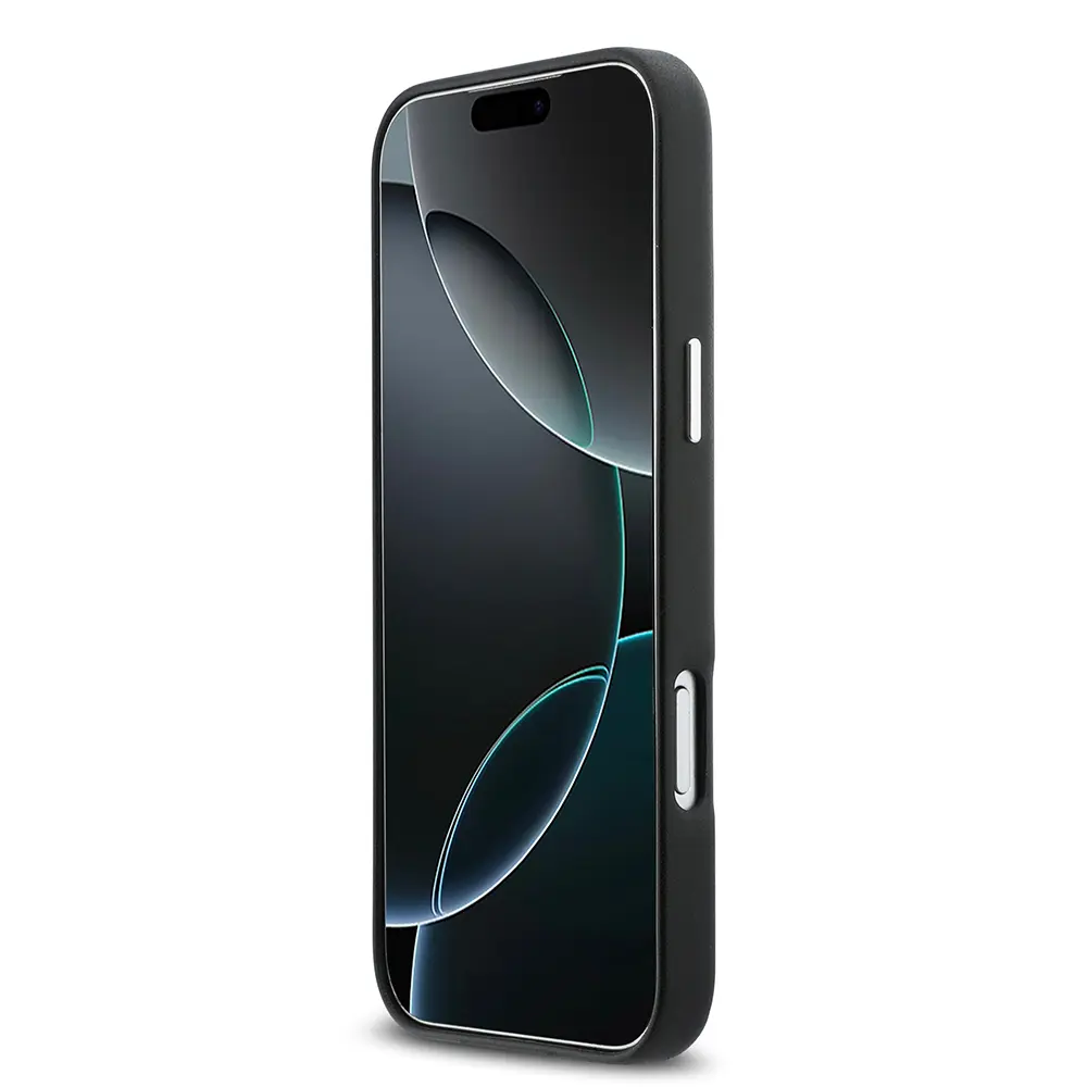 iPhone 17 Pro Max MagSafe Uyumlu PU Kılıf - DKNY Büyük Dikey Logolu