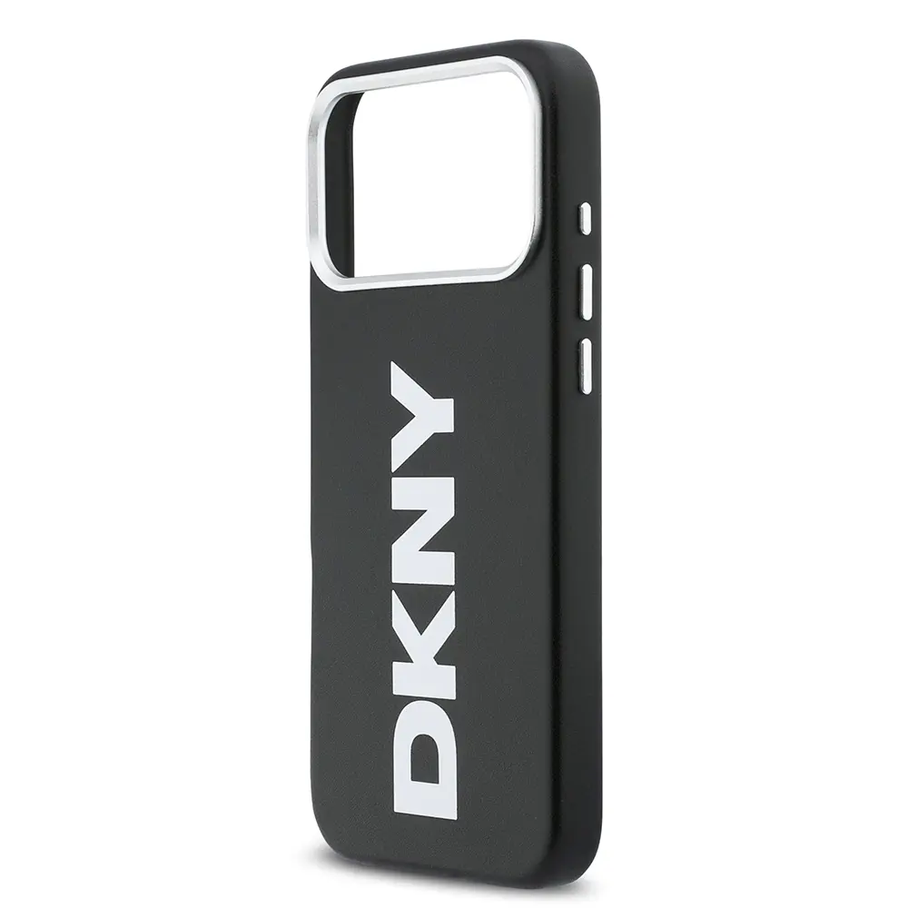 iPhone 17 Pro Max MagSafe Uyumlu PU Kılıf - DKNY Büyük Dikey Logolu
