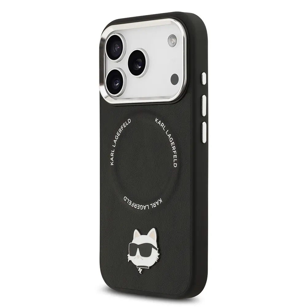 iPhone 17 Pro Max MagSafe Uyumlu Choupette PU Deri Kılıf - Karl Lagerfeld