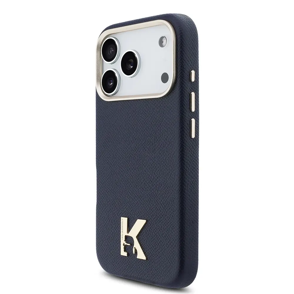 iPhone 17 Pro Max MagSafe Uyumlu PU Deri Kılıf - Karl Lagerfeld KHEAD