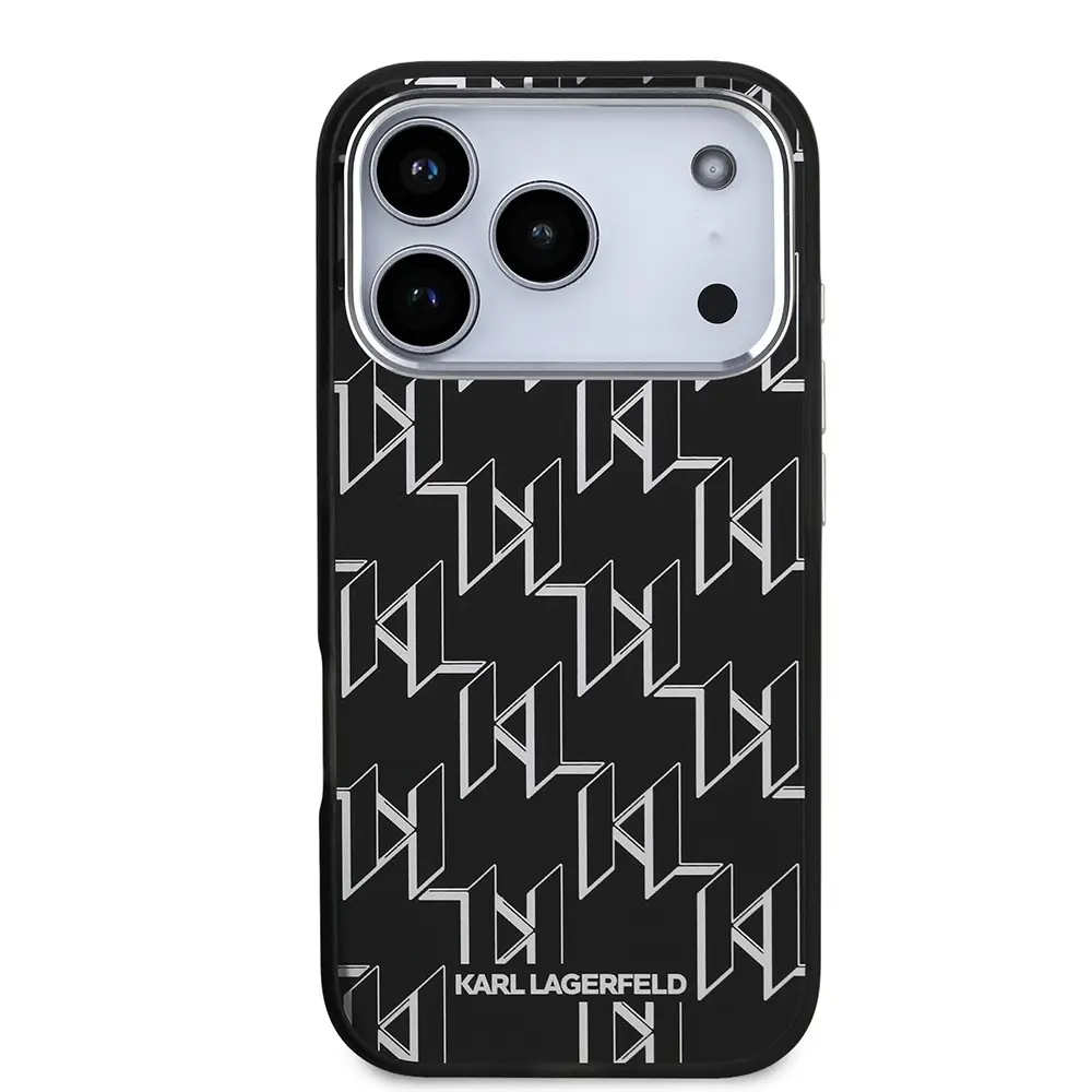 iPhone 17 Pro Max MagSafe Uyumlu Kılıf - Karl Lagerfeld IML Monogram