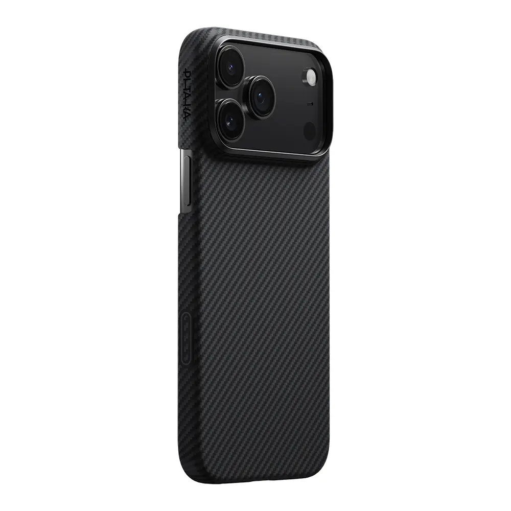 iPhone 17 Pro Max MagSafe Uyumlu Aramid Fiber Kılıf - Pitaka Ultra-Slim Classic