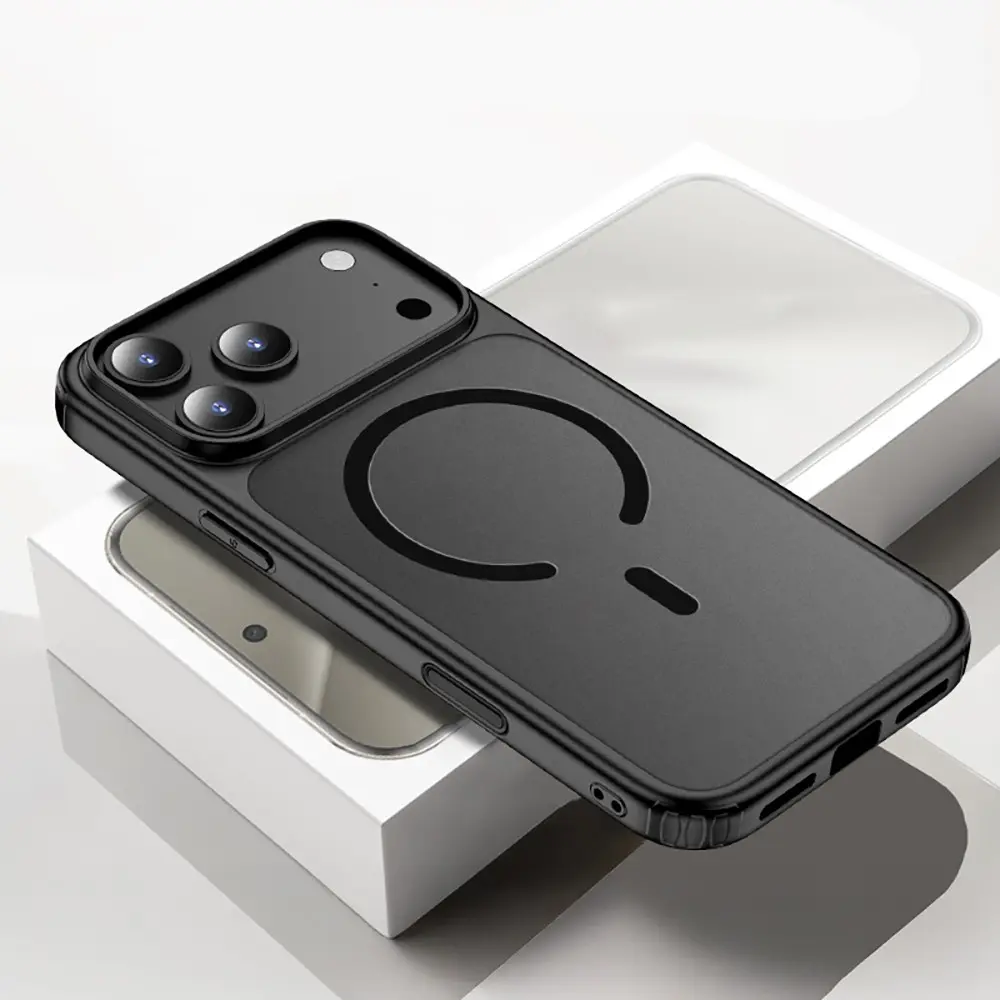 iPhone 17 Pro Max MagSafe Uyumlu Mat Arka Yüzeyli Kılıf - Wlons Lola