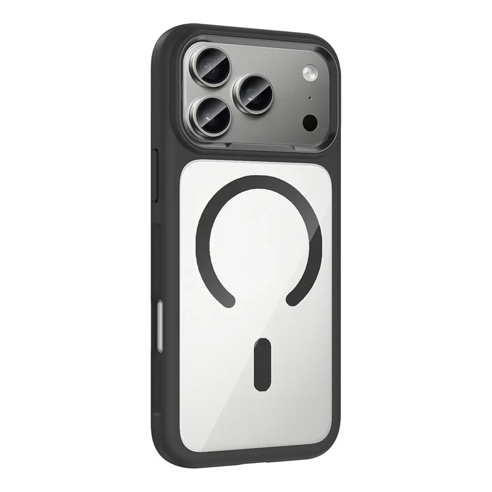 iPhone 17 Pro Max MagSafe Uyumlu Metal Kamera Çerçeveli Kılıf - Zore Tiko