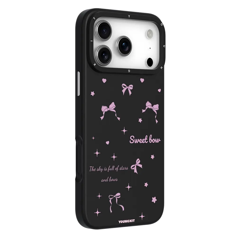 iPhone 17 Pro Max MagSafe Uyumlu Şeffaf Kılıf - Youngkit Sweathart