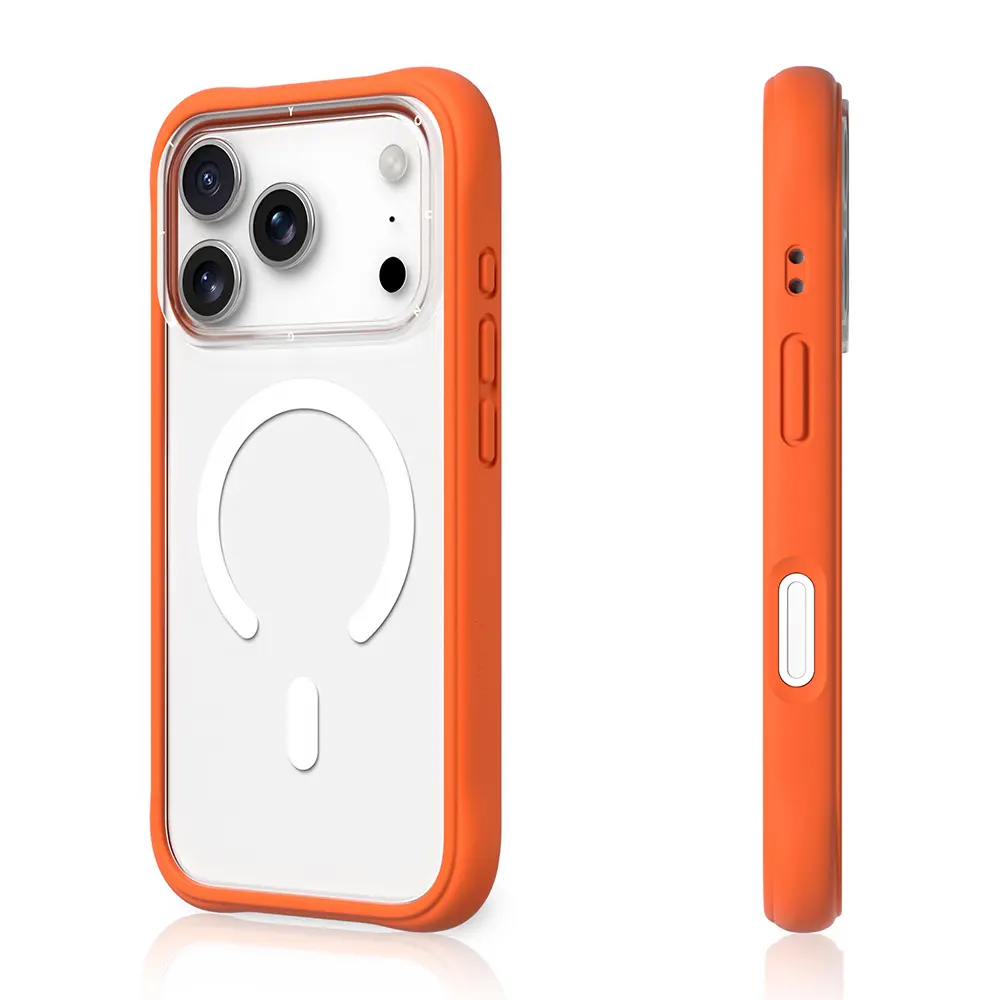 iPhone 17 Pro Max MagSafe Uyumlu Şeffaf Kılıf - Youngkit Dynamic 2