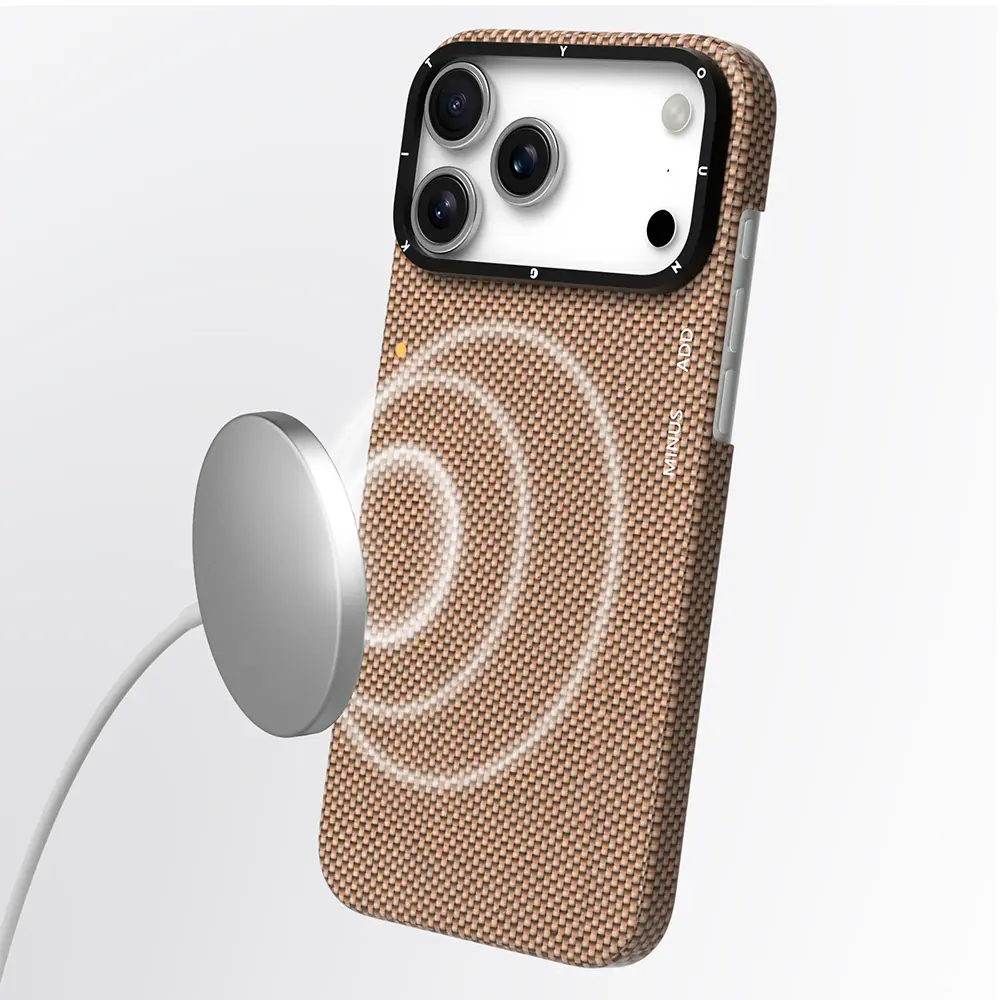 iPhone 17 Pro Max MagSafe Uyumlu Aramid Fiber Kılıf - Youngkit Extreme Wing