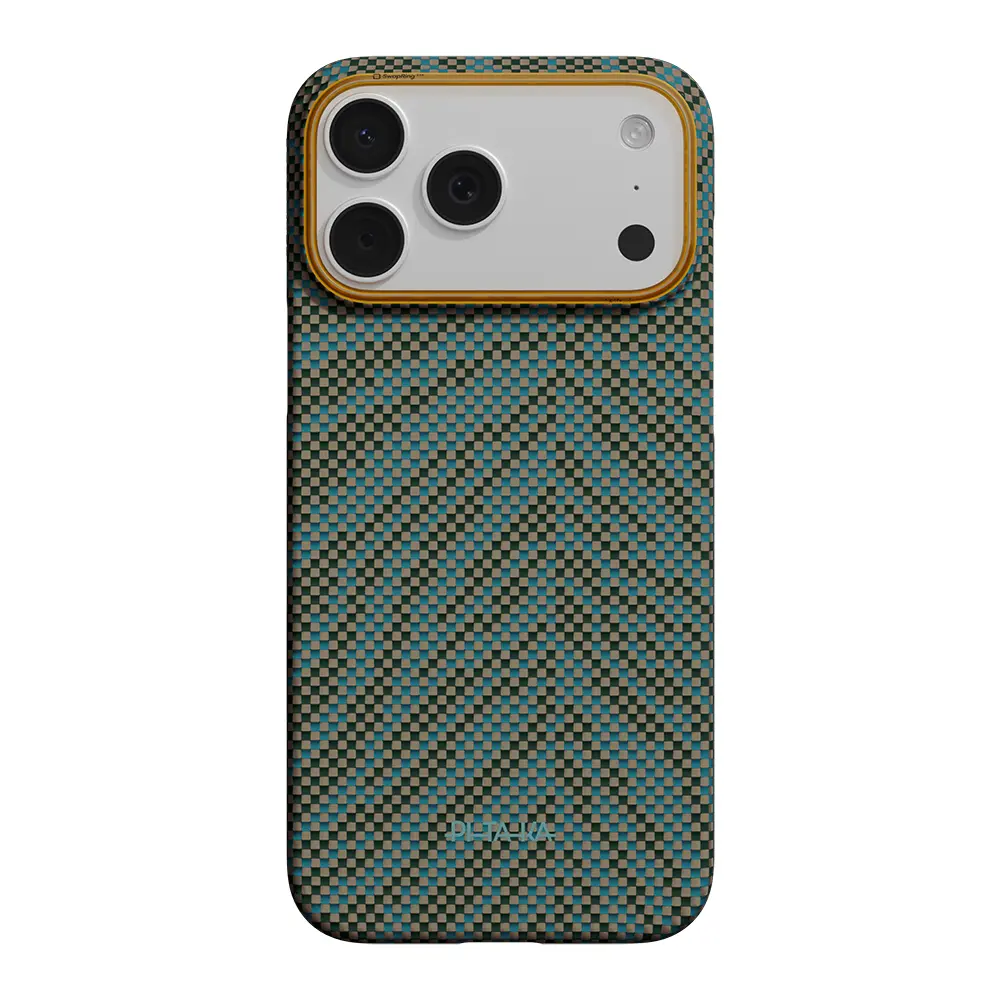 iPhone 17 Pro Max MagSafe Uyumlu Aramid Fiber Kılıf - Pitaka Breath of Veins