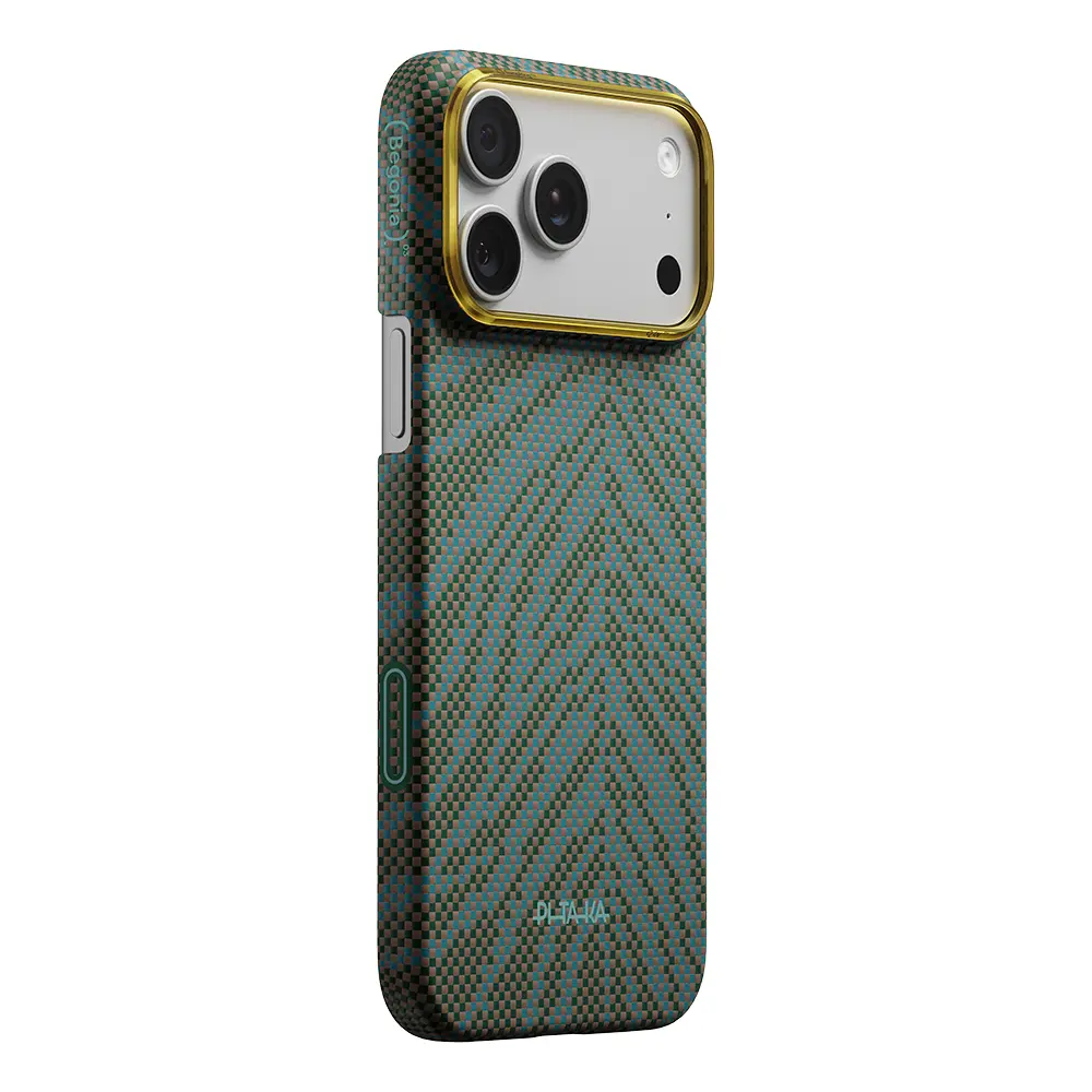 iPhone 17 Pro Max MagSafe Uyumlu Aramid Fiber Kılıf - Pitaka Breath of Veins
