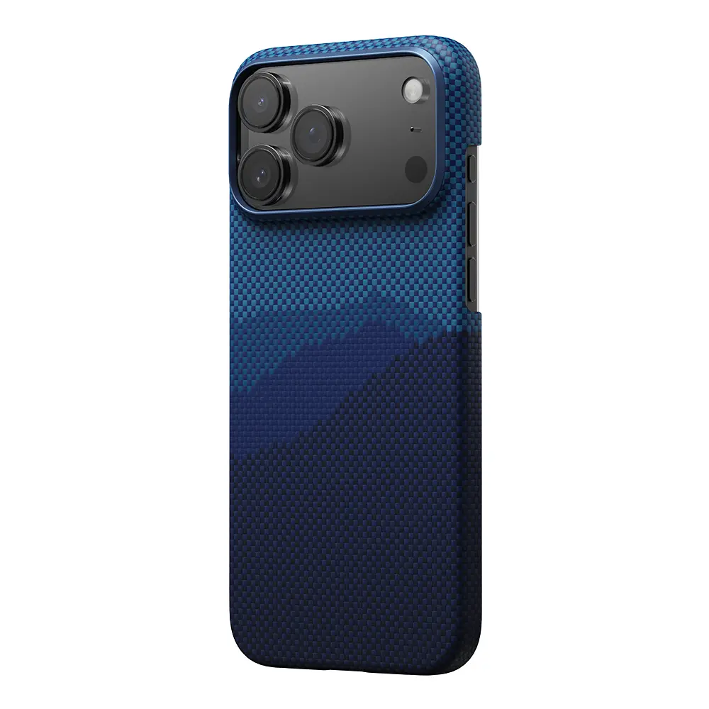 iPhone 17 Pro Max MagSafe Uyumlu Aramid Fiber Kılıf - Pitaka Tactile Woven Starpeak