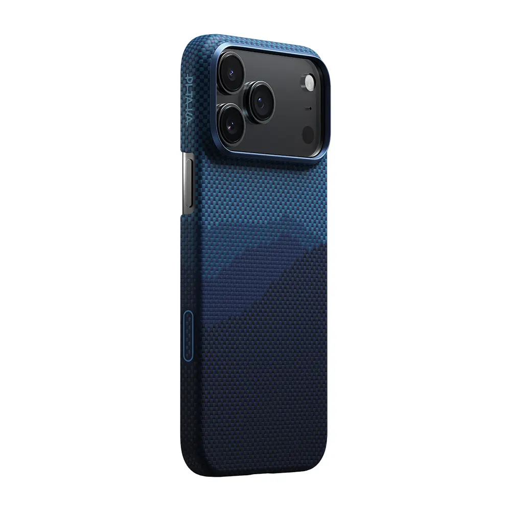 iPhone 17 Pro Max MagSafe Uyumlu Aramid Fiber Kılıf - Pitaka Tactile Woven Starpeak