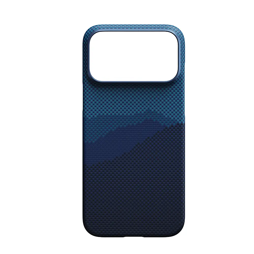 iPhone 17 Pro Max MagSafe Uyumlu Aramid Fiber Kılıf - Pitaka Tactile Woven Starpeak