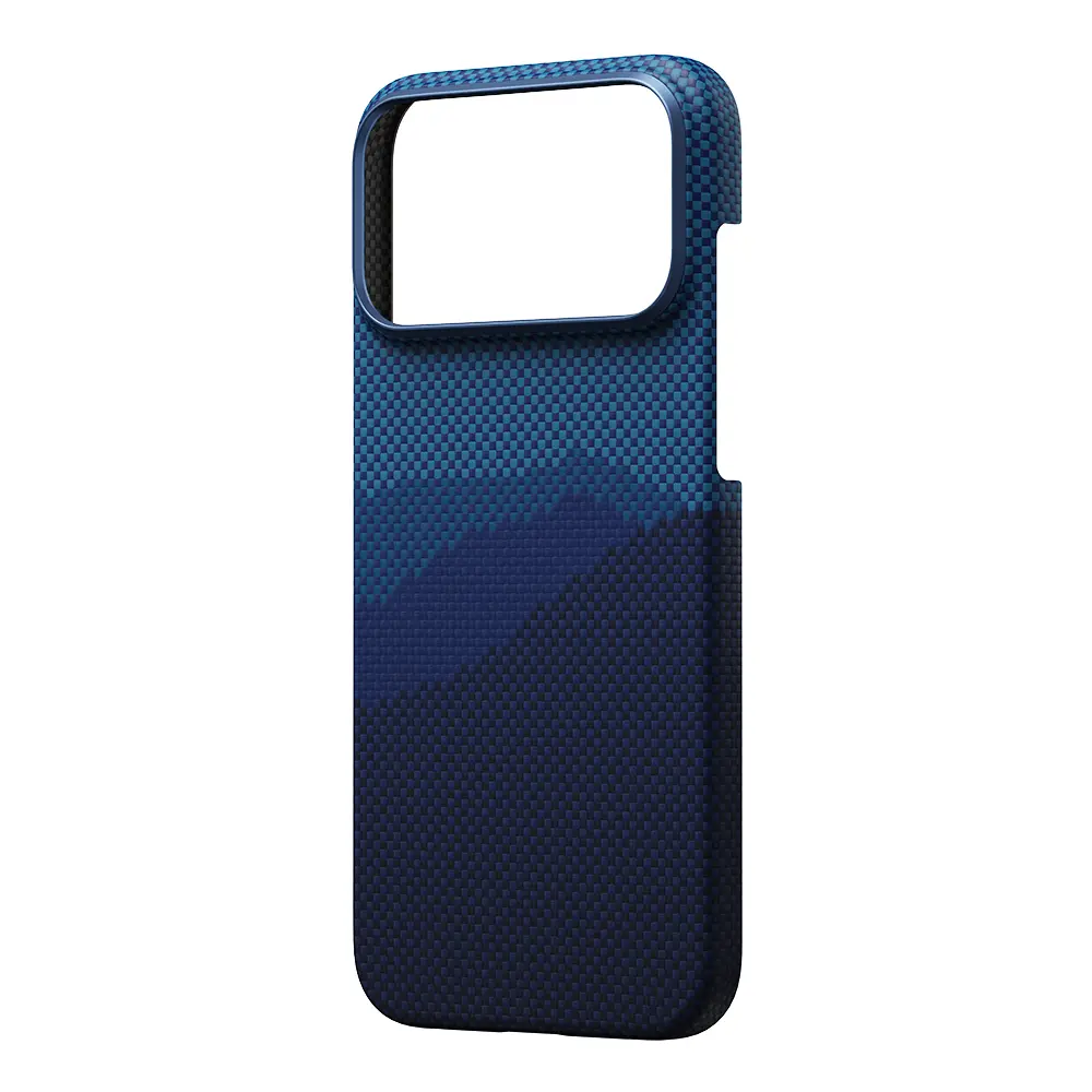 iPhone 17 Pro Max MagSafe Uyumlu Aramid Fiber Kılıf - Pitaka Tactile Woven Starpeak
