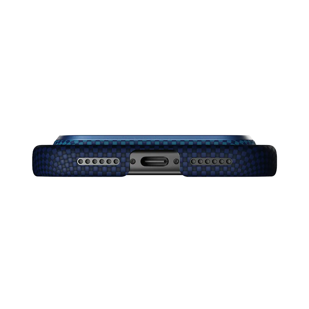 iPhone 17 Pro Max MagSafe Uyumlu Aramid Fiber Kılıf - Pitaka Tactile Woven Starpeak