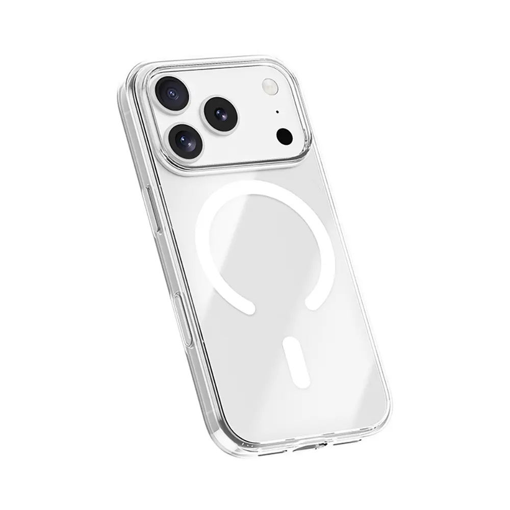 iPhone 17 Pro Max MagSafe Uyumlu Şeffaf Kılıf - Benks Crystal
