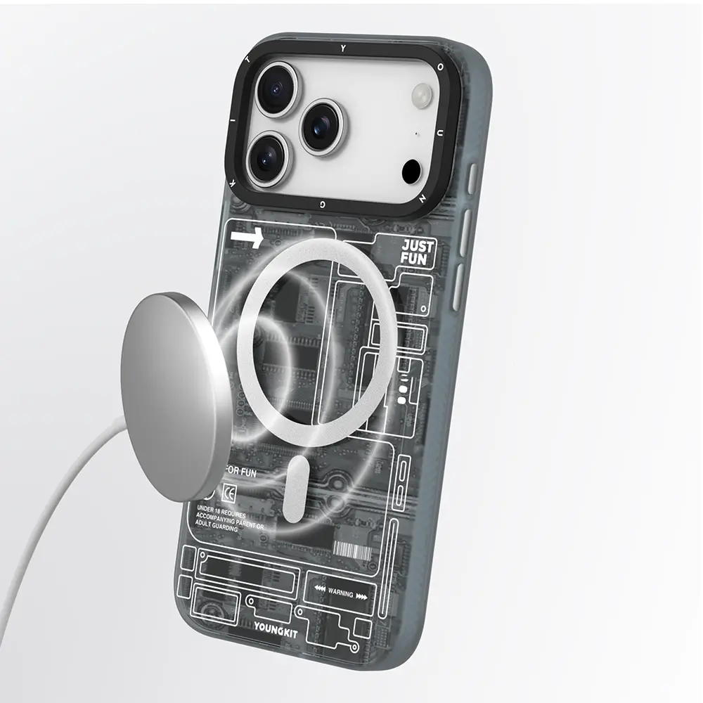 iPhone 17 Pro Max MagSafe Uyumlu Kamera Denetim Butonlu Kılıf - Youngkit Technology