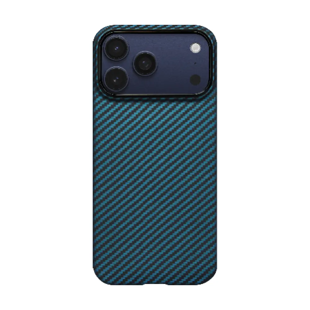 iPhone 17 Pro Max MagSafe Uyumlu Aramid Fiber Kılıf - Pitaka Ultra-Slim