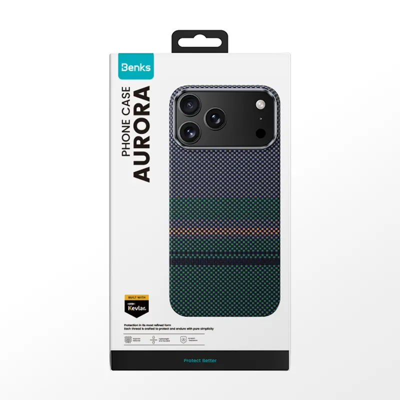 iPhone 17 Pro Max MagSafe Uyumlu Kevlar Kılıf - Benks Aurora ArmorAir