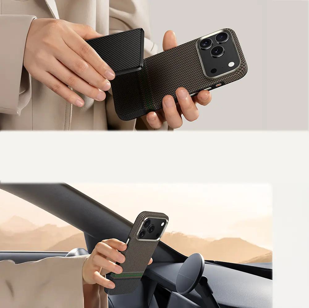 iPhone 17 Pro Max MagSafe Uyumlu Kevlar Kılıf - Benks Prestige ArmorAir