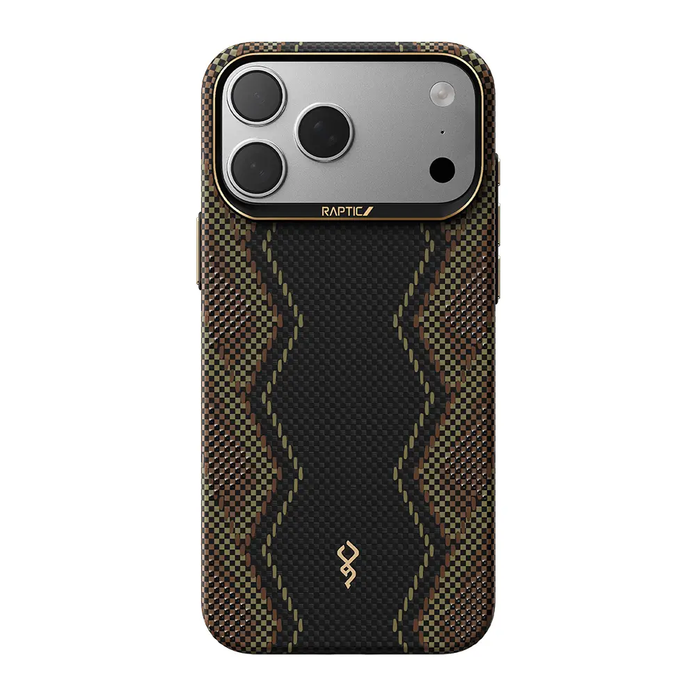 iPhone 17 Pro Max MagSafe Uyumlu Kılıf - Raptic Aramid Skin Scepter