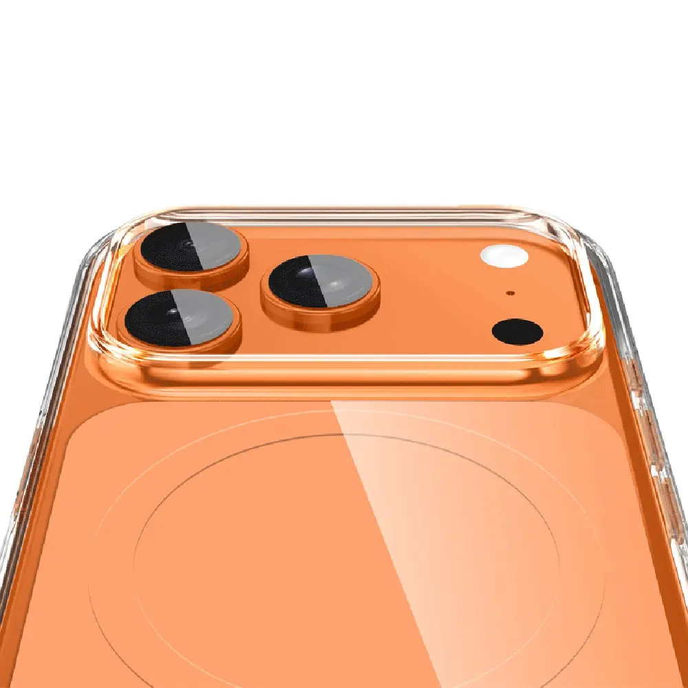iPhone 17 Pro Max MagSafe Uyumlu Şeffaf Kılıf - Wlons Apel