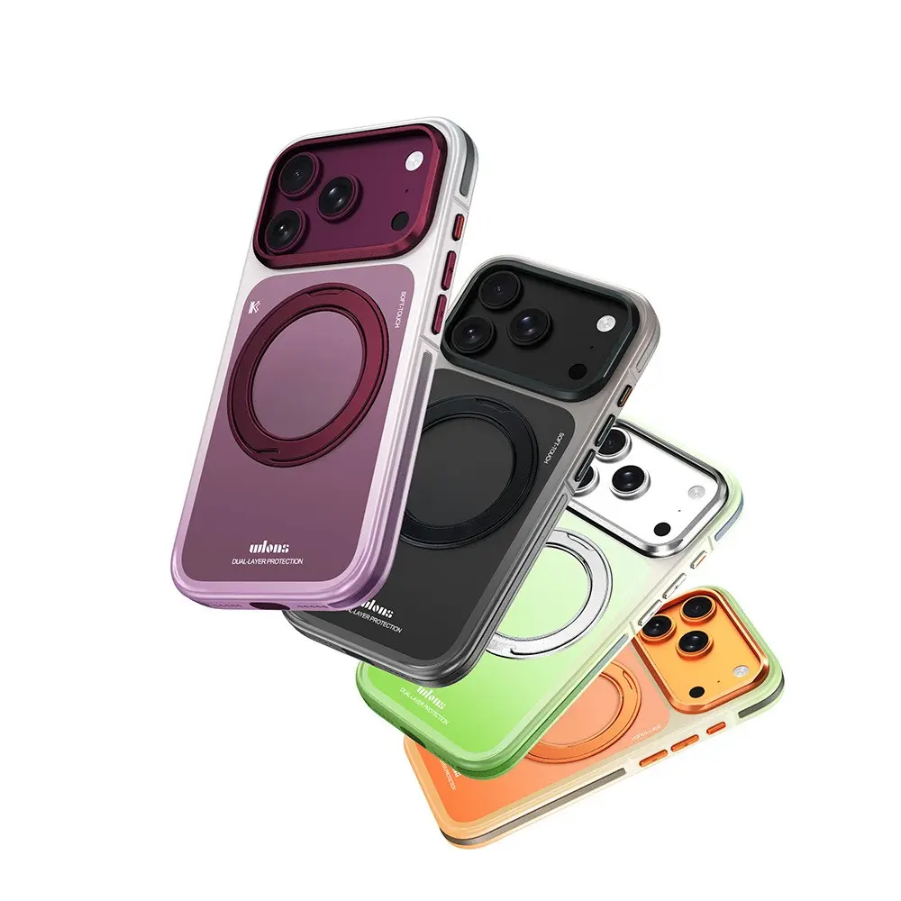 iPhone 17 Pro Max M-Safe Standlı Kılıf - Wlons Arvox