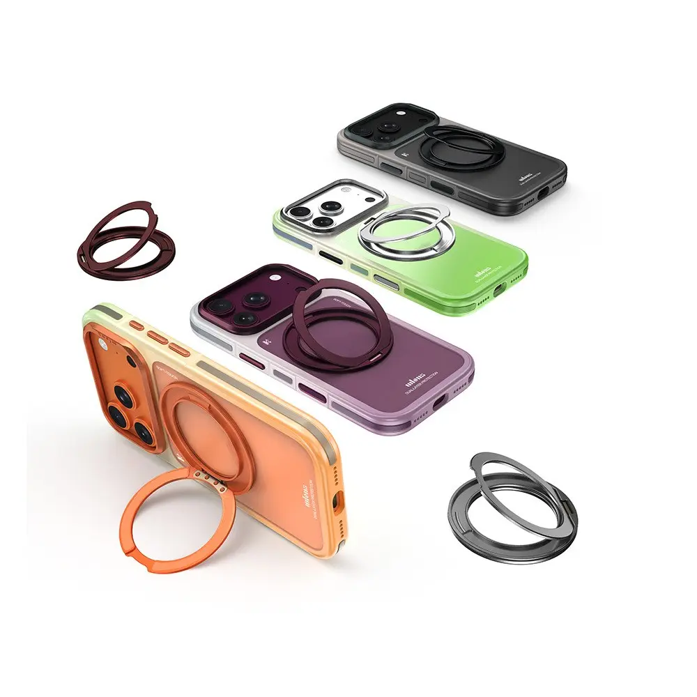 iPhone 17 Pro Max M-Safe Standlı Kılıf - Wlons Arvox