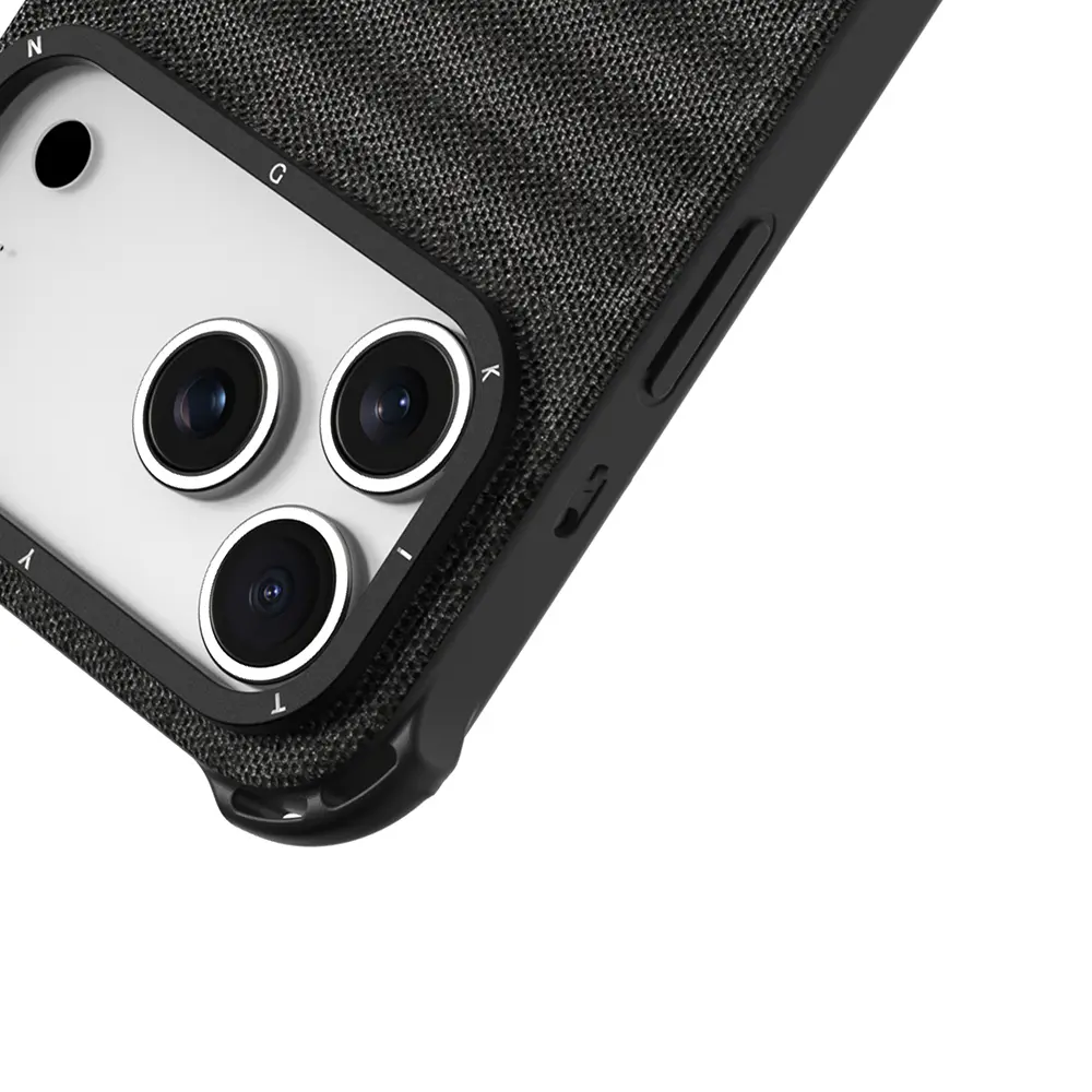iPhone 17 Pro Max MagSafe Uyumlu Kumaş Kılıf - Youngkit Canvas