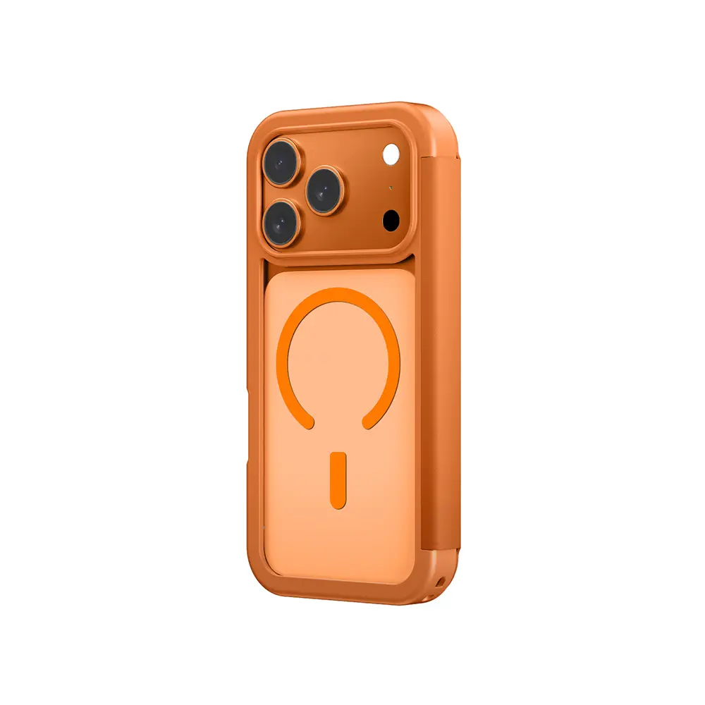 iPhone 17 Pro Max Kartlıklı Kapaklı Kılıf - Amazingthing Glamour Folio