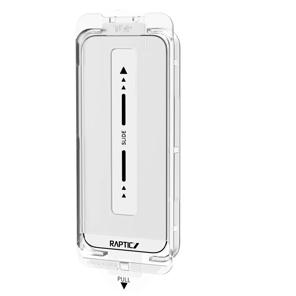 iPhone 17 Pro Max 2.5D Ekran Koruyucu, 2 Adet ve Uygulama Aparatlı - Raptic Air Glass