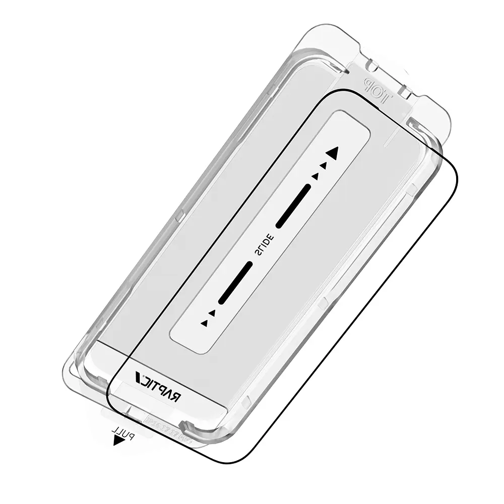 iPhone 17 Pro Max 2.5D Ekran Koruyucu, 2 Adet ve Uygulama Aparatlı - Raptic Air Glass