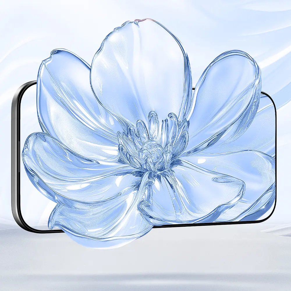 iPhone 17 Pro Max 2.5D Ekran Koruyucu, 2 Adet ve Uygulama Aparatlı - Raptic Air Glass
