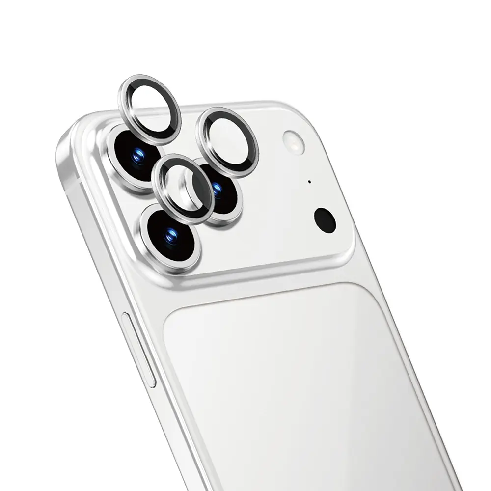 iPhone 17 Pro Max Kamera Lens Koruyucu, 9H ve Anti Reflektif - Wiwu LG-005 Falcon