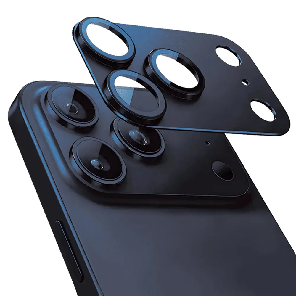 iPhone 17 Pro Safir Anti Reflective Kamera Lens Koruyucu - Mohseven