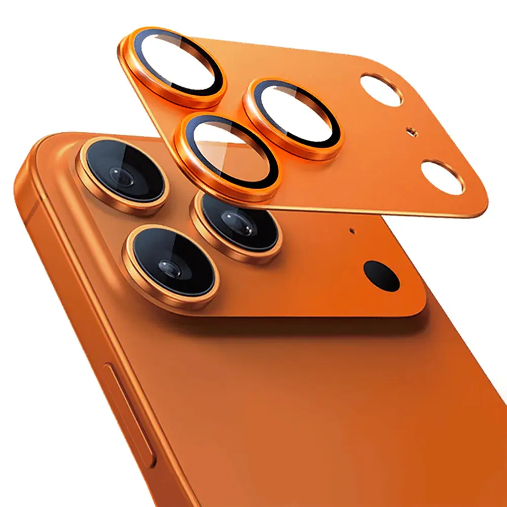 iPhone 17 Pro Safir Anti Reflective Kamera Lens Koruyucu - Mohseven