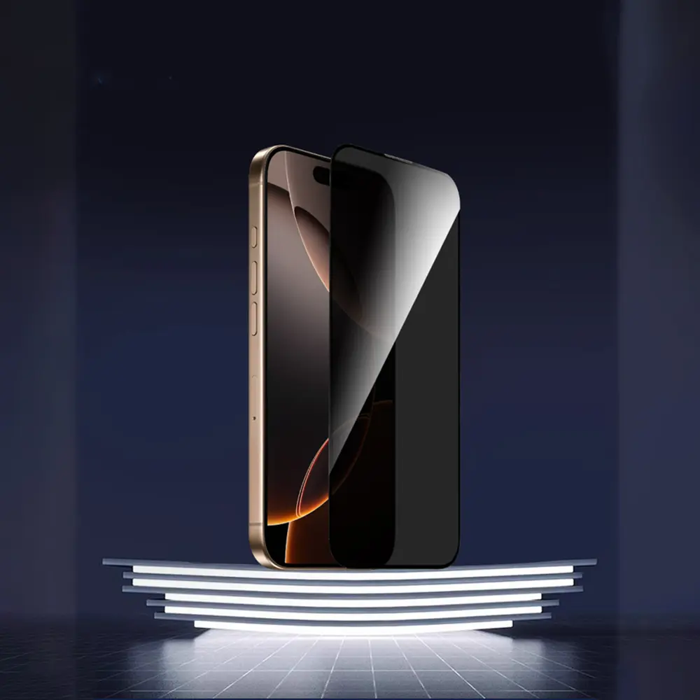 iPhone 17 iPrivacy Gizlilik Filtreli Temperli Cam Ekran Koruyucu - Wiwu GT-028