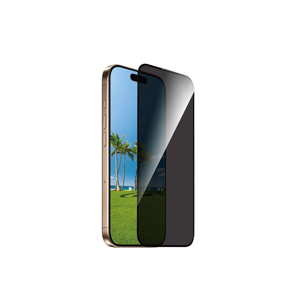 iPhone 17 iPrivacy Gizlilik Filtreli Temperli Cam Ekran Koruyucu - Wiwu GT-028