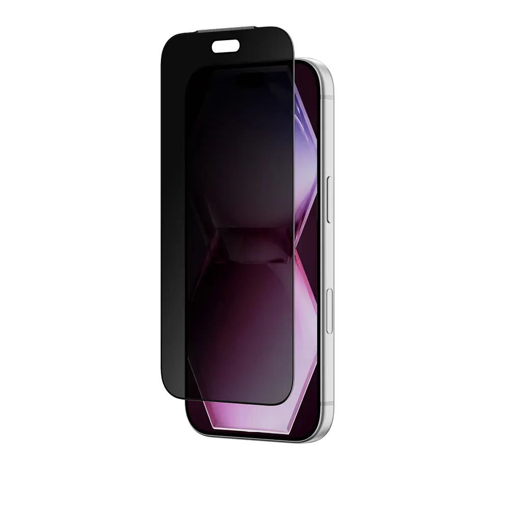 iPhone 18 Pro Gizlilik Filtreli Temperli Cam Ekran Koruyucu - Amazingthing Titan Privacy