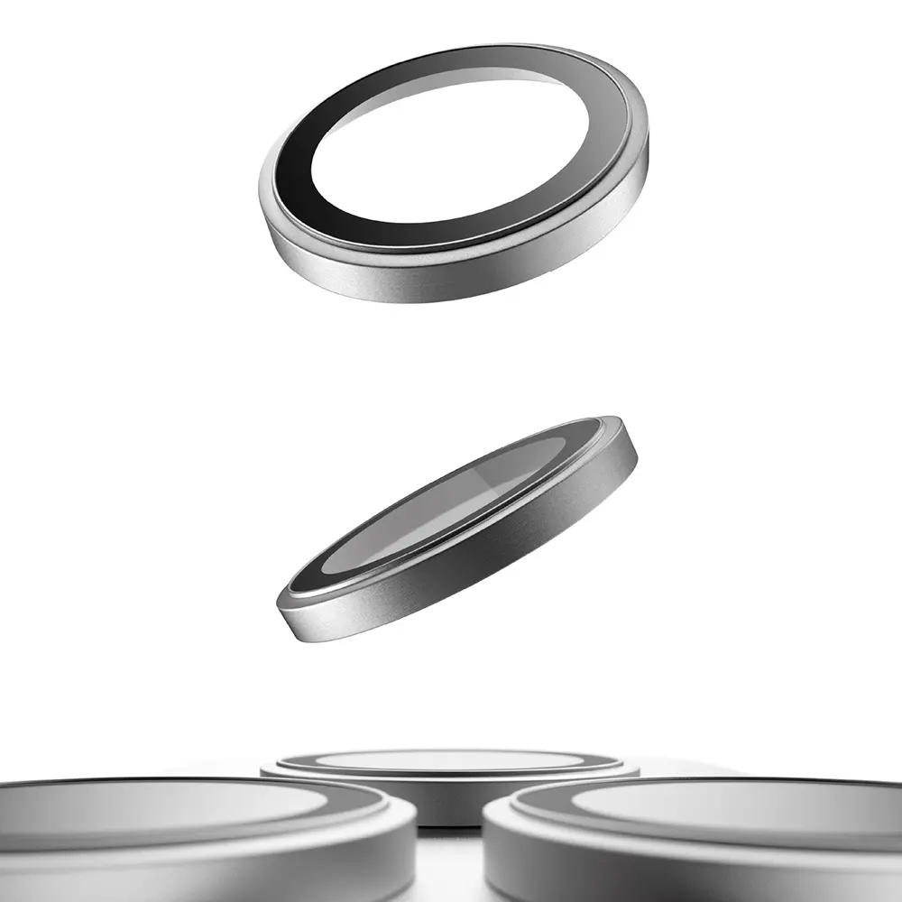 iPhone 18 Pro Safir AR Kamera Lens Koruyucu, Uygulama Aparatlı - Amazingthing Titan Vision