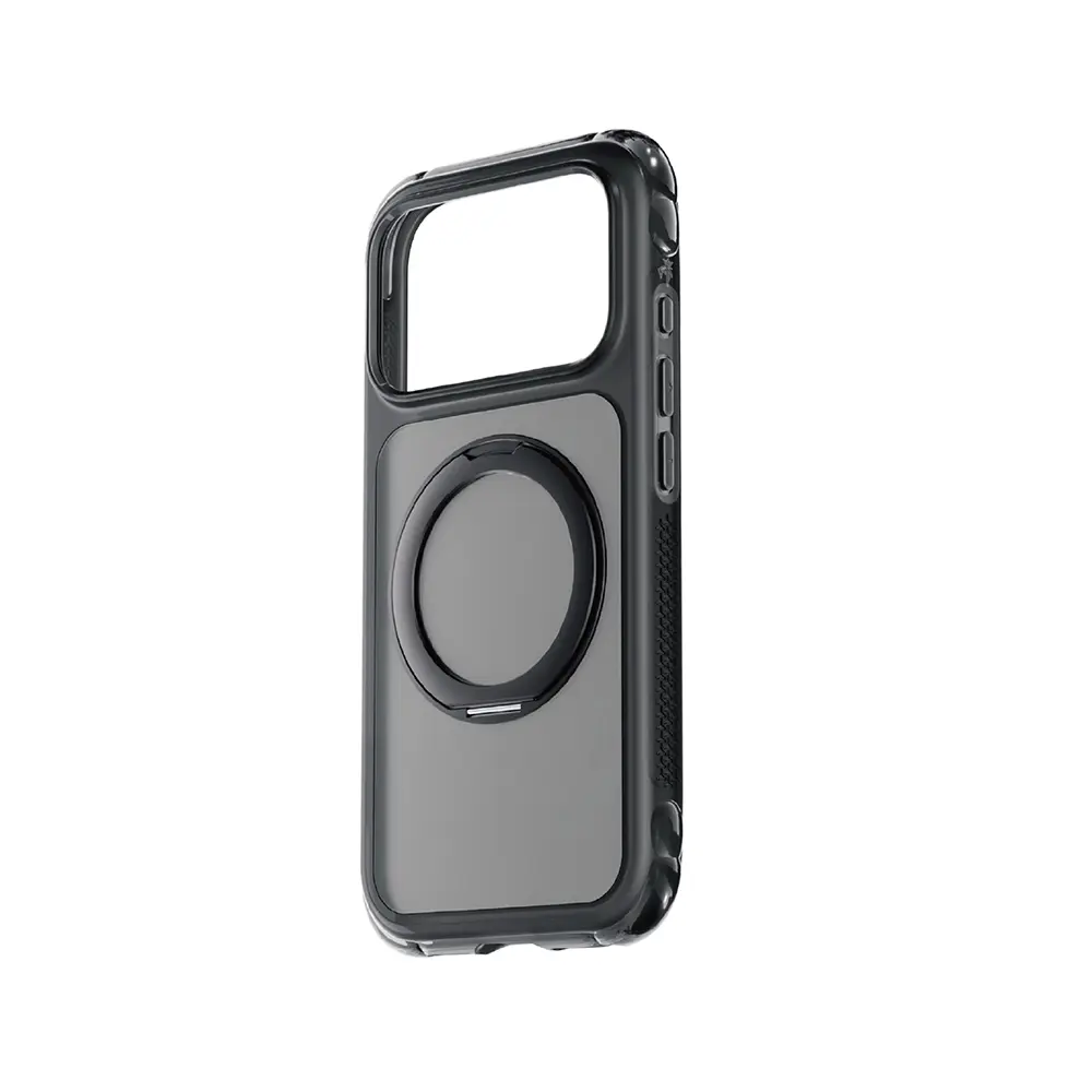 iPhone 18 Pro MagSafe Uyumlu Airbag Tasarımlı Standlı Kılıf - Lenyes Air Bumper