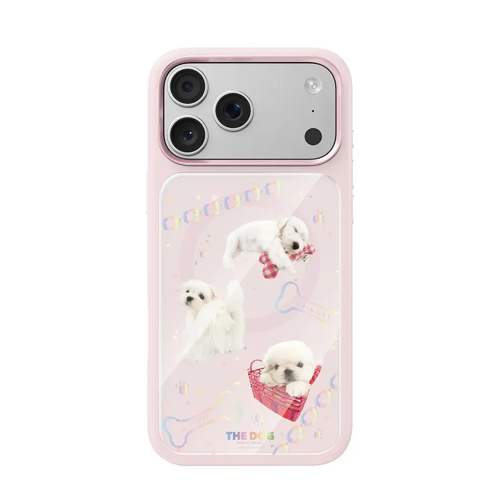 iPhone 18 Pro MagSafe Uyumlu 3D Baskılı Kılıf - Mutural The Dog