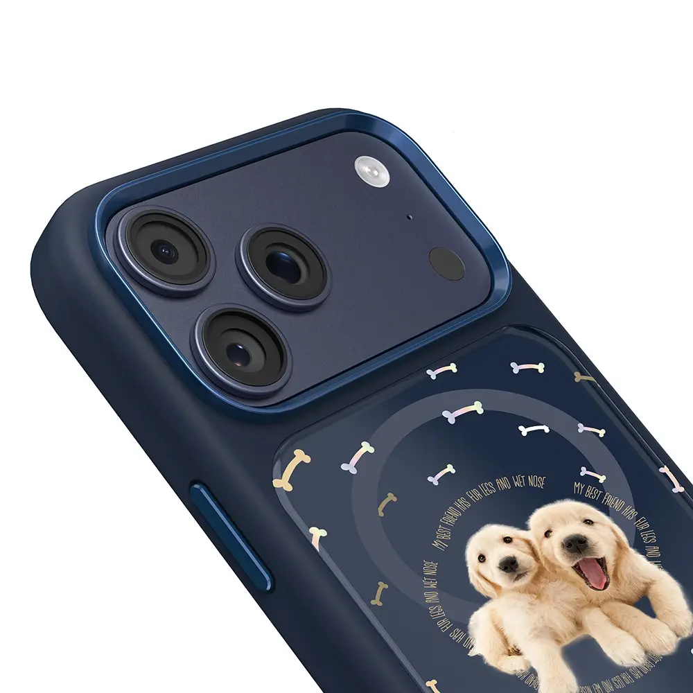 iPhone 18 Pro MagSafe Uyumlu 3D Baskılı Kılıf - Mutural The Dog