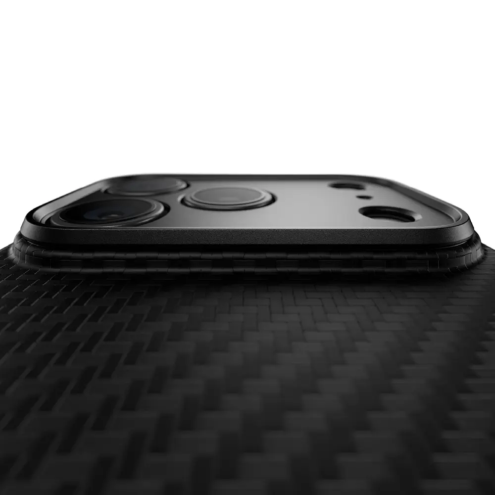 iPhone 18 Pro MagSafe Uyumlu Aramid Fiber Kılıf - Amazingthing Titan Max