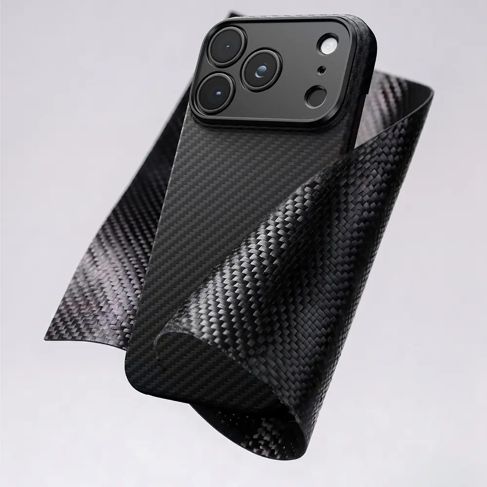 iPhone 18 Pro MagSafe Uyumlu Aramid Fiber Kılıf - Amazingthing Titan Max