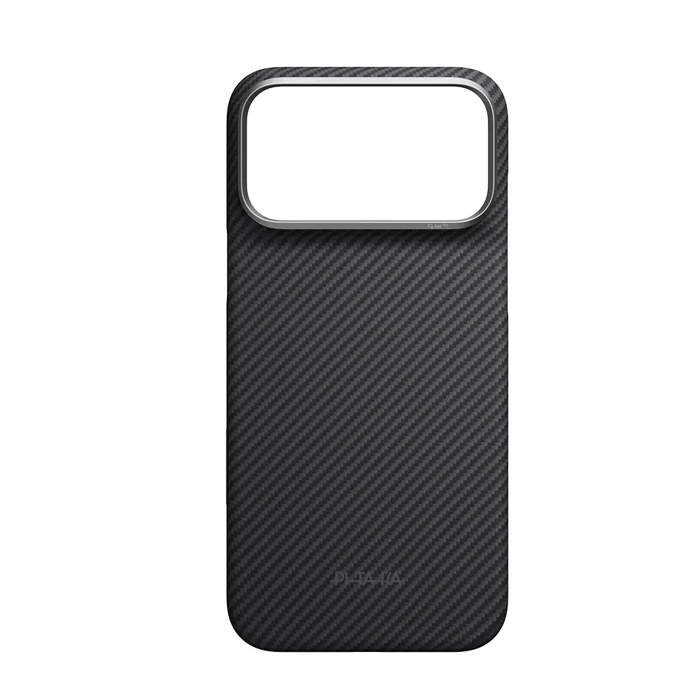 iPhone 18 Pro MagSafe Uyumlu Aramid Fiber Kılıf - Pitaka Ultra-Slim Classic