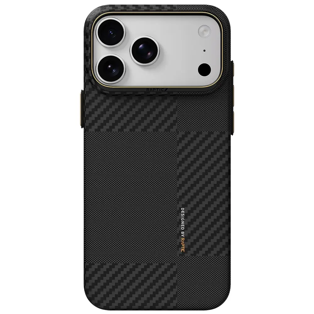 iPhone 18 Pro MagSafe Uyumlu Aramid Fiber Kılıf - Raptic Geotik